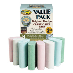 Amish Farms® Tin Tub Soap - 8-Bar Value Pack